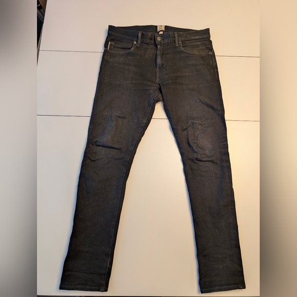 Hiroshi Kato The Needle Skinny Black Jeans 33 - Picture 3 of 11